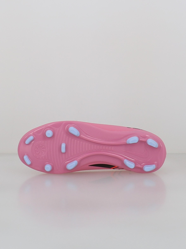 Chaussures de football superfly 10 club fg/mg rose - Nike