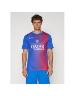 Maillot de football pré-match psg 25/26 bleu homme - Nike