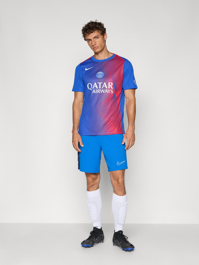 Maillot de football pré-match psg 25/26 bleu homme - Nike