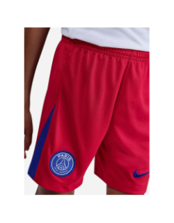 Short de football third psg 25/26 rouge enfant - Nike