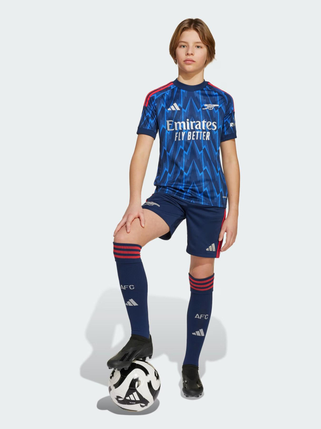 Maillot de football extérieur arsenal 25/26 bleu marine enfant - Adidas