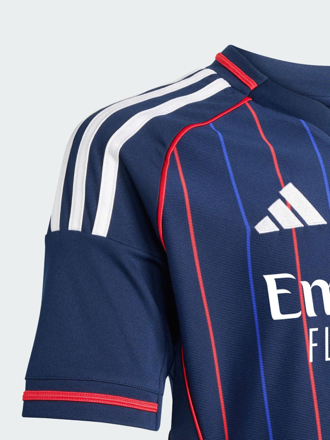 Maillot de football extérieur ol 25/26 bleu marine enfant - Adidas