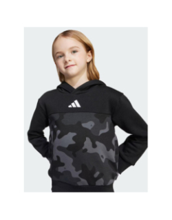 Ensemble de survêtement camo gris et noir enfant - Adidas