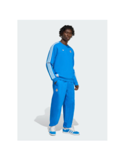 Sweat à col rond real madrid terrace icon bleu homme - Adidas