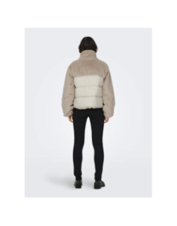 Doudoune onlwanja beige femme - Only