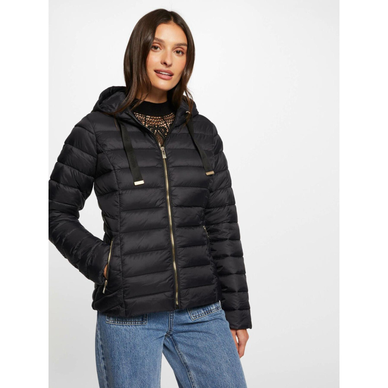 Doudoune à capuche légère gkadia noir femme - Morgan