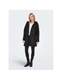 Veste imperméable onlsally noir femme - Only