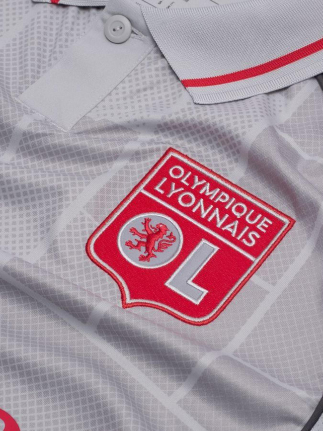 Maillot de football third ol 25/26 gris homme - Adidas