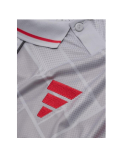 Maillot de football third ol 25/26 gris homme - Adidas