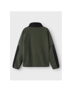 Veste polaire sherpa nkmmyles vert enfant - Name It