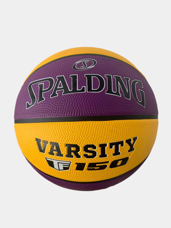 Ballon de basketball t6 varsity tf-150 violet et jaune - Spalding