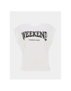Top sans manches vmgruni blanc femme - Vero Moda