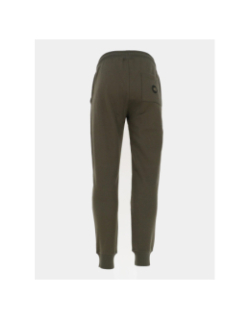 Pantalon jogging logo cadre relief vertical kaki homme - Chabrand
