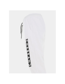 Jogging logo blanc noir homme - Chabrand