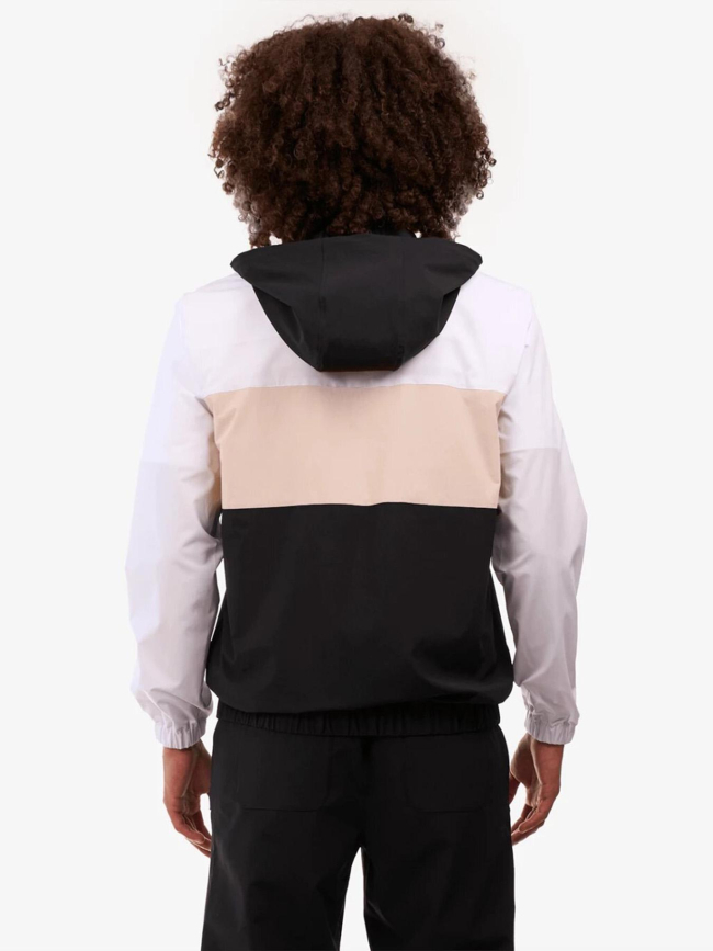 Veste de survêtement zippé beige et noir homme - Chabrand