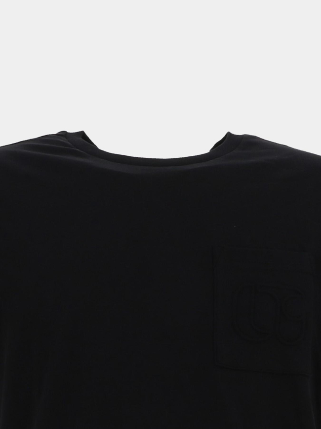 T-shirt à manches courtes naia noir homme - Le Temps Des Cerises