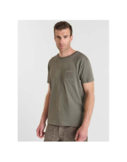 T-shirt à manches courtes naia kaki homme - Le Temps Des Cerises