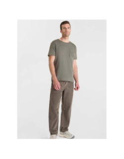 T-shirt à manches courtes naia kaki homme - Le Temps Des Cerises