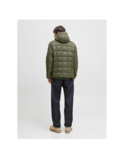 Blouson réversible jjebrook noir et kaki homme - Jack & Jones