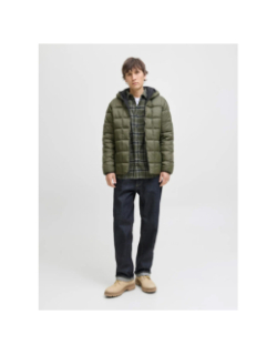 Blouson réversible jjebrook noir et kaki homme - Jack & Jones