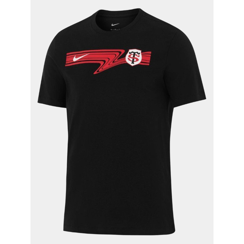 T-shirt à manches courtes stade toulousain noir homme - Nike