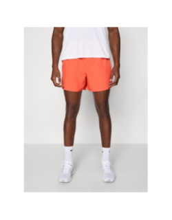 Short de running df challenger 5bf orange homme - Nike