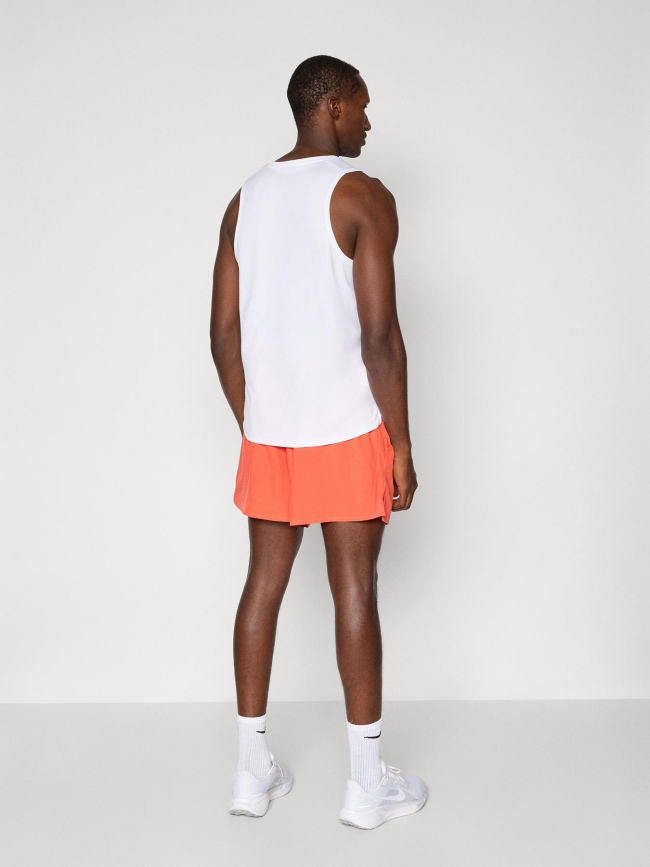 Short de running df challenger 5bf orange homme - Nike