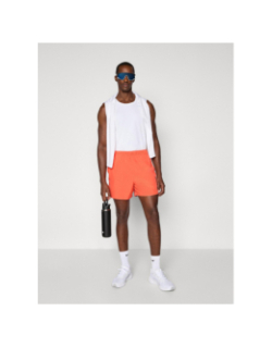 Short de running df challenger 5bf orange homme - Nike