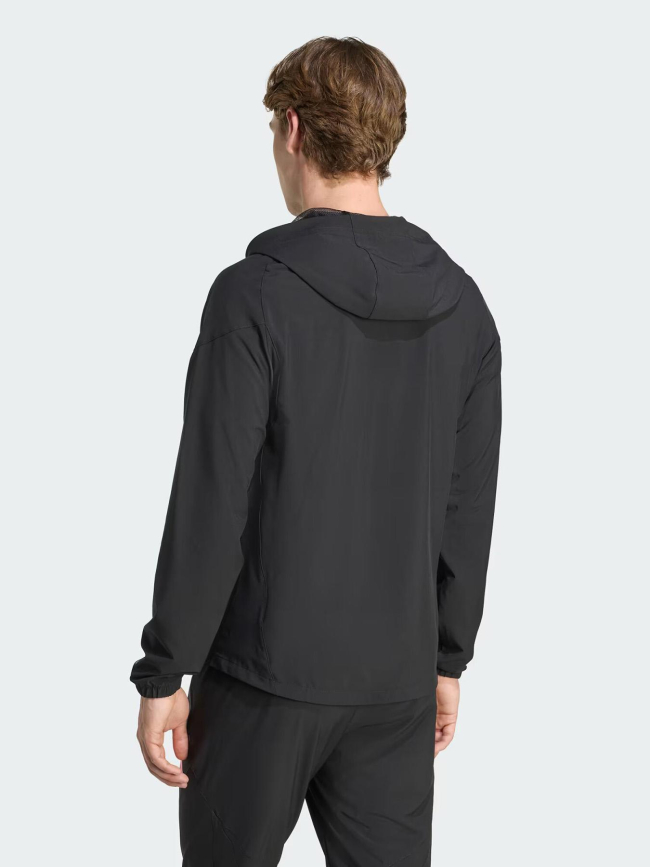 Veste à capuche zippée juventus noir homme - Adidas