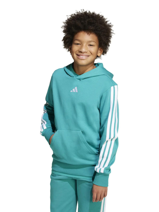 Sweat à capuche j 3s fl hd vert enfant - Adidas