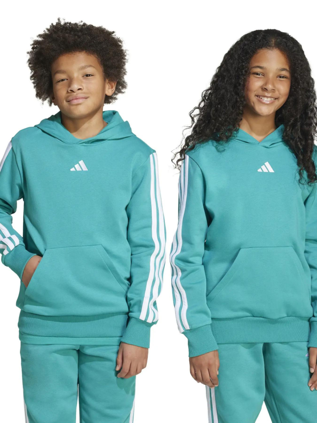 Sweat à capuche j 3s fl hd vert enfant - Adidas
