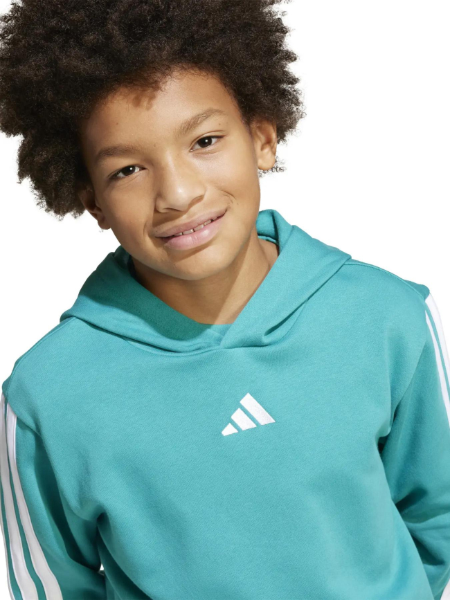 Sweat à capuche j 3s fl hd vert enfant - Adidas
