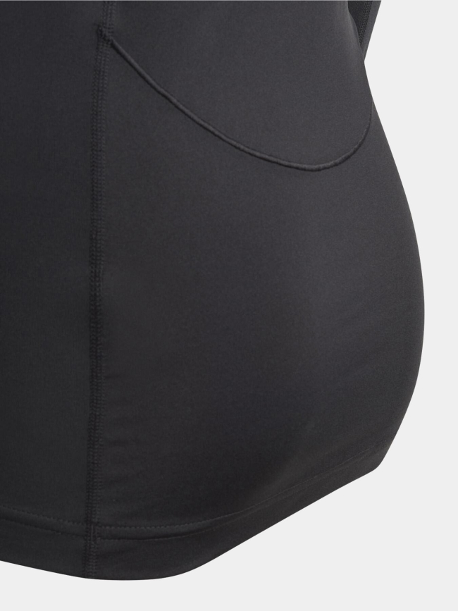 T-shirt de sport à manches longues tf ls noir enfant - Adidas