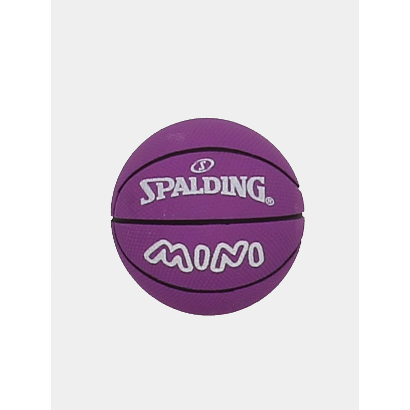 Mini ballon de basketball spaldeen violet - Spalding