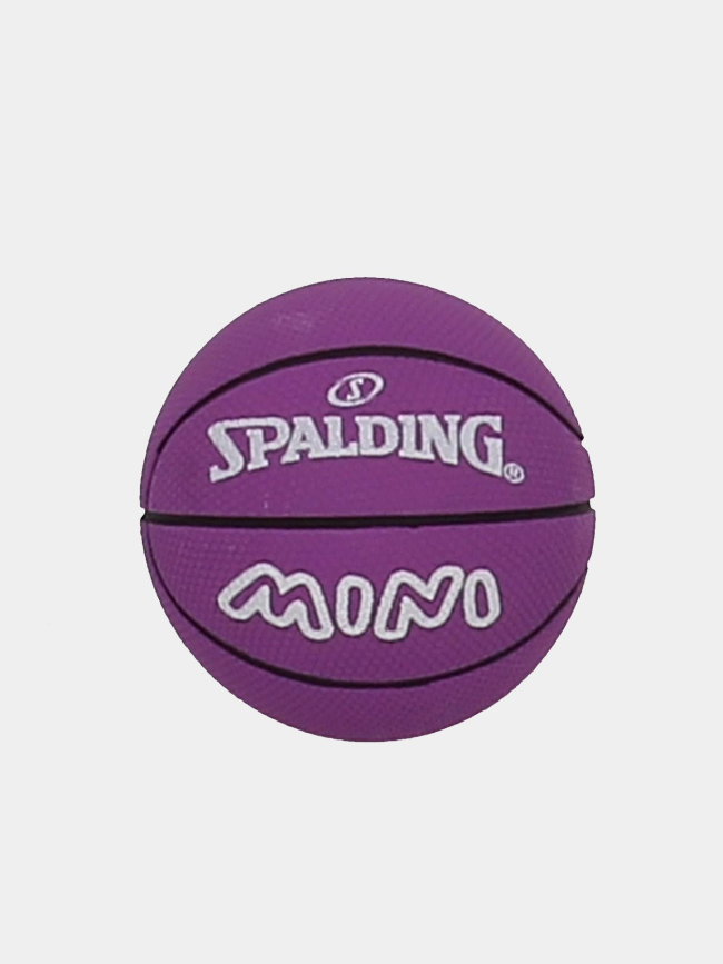 Mini ballon de basketball spaldeen violet - Spalding
