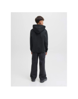 Sweat à capuche jorinwood noir garçon - Jack & Jones
