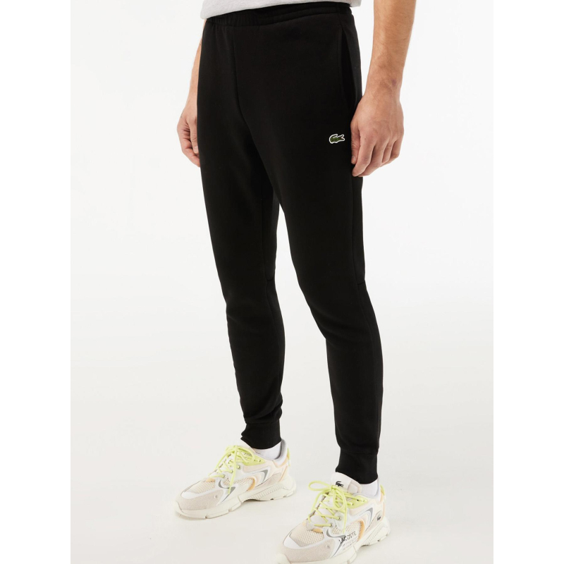 Jogging molleton noir homme - Lacoste