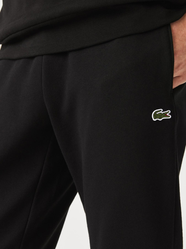 Jogging molleton noir homme - Lacoste