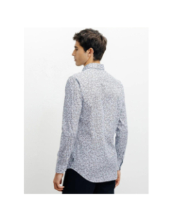 Chemise à manches longues floral mindy bleu homme - Izac