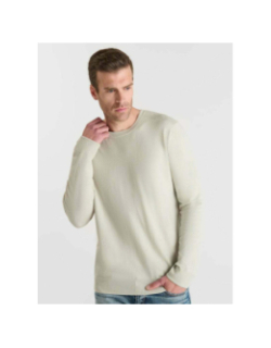 Pull nardi beige homme - Le Temps Des Cerises
