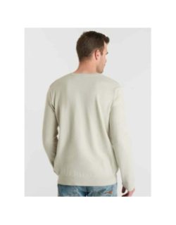 Pull nardi beige homme - Le Temps Des Cerises