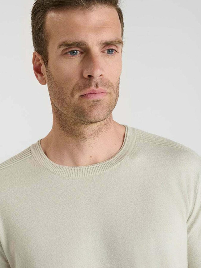 Pull nardi beige homme - Le Temps Des Cerises