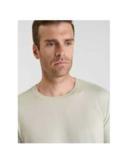 Pull nardi beige homme - Le Temps Des Cerises