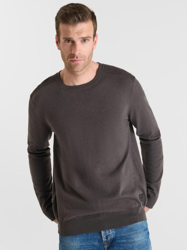 Pull nardi anthracite homme - Le Temps Des Cerises