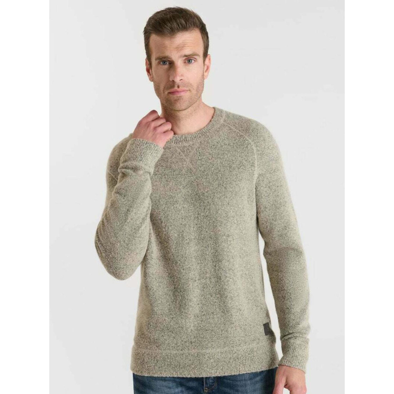 Pull nitor beige homme - Le Temps Des Cerises