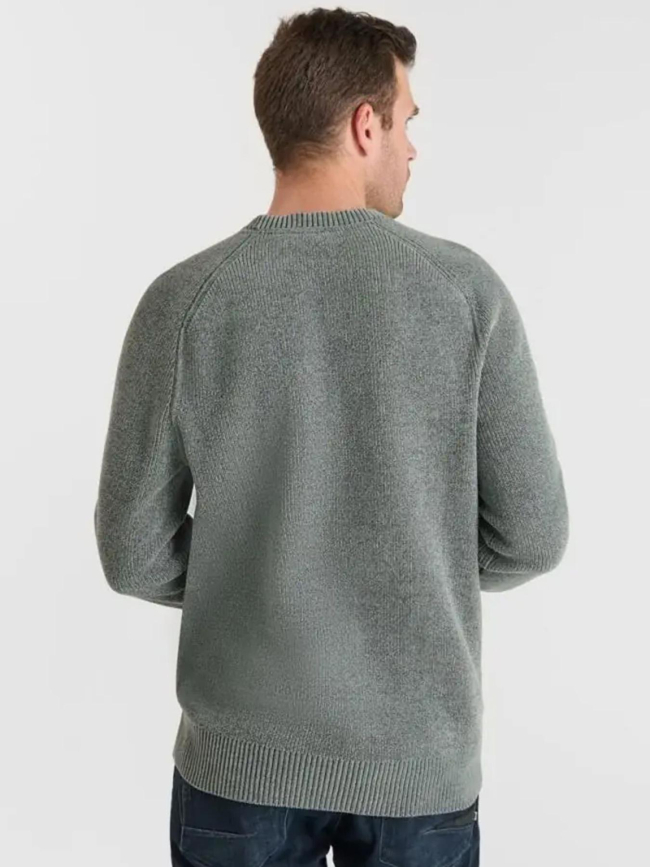Pull en maille balar vert homme - Le Temps Des Cerises