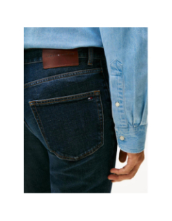 Jean droit denton str bleu marine homme - Tommy Hilfiger