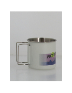 Tasse nomade beavy cup blanc et violet - Picture