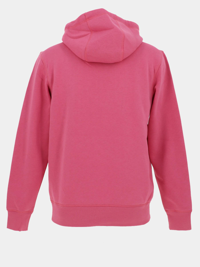 Sweat à capuche logo vintage rose homme - Tommy Hilfiger