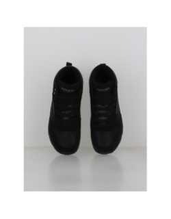 Baskets uno stacre shine noir femme - Skechers